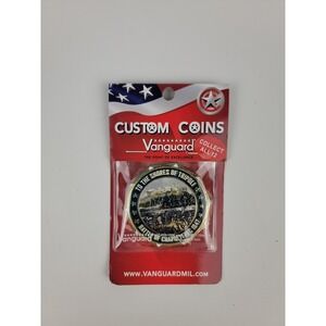 Vanguard USMC Battle of Chapultepec 1847 Challenge Coin To the Shores of Tripoli